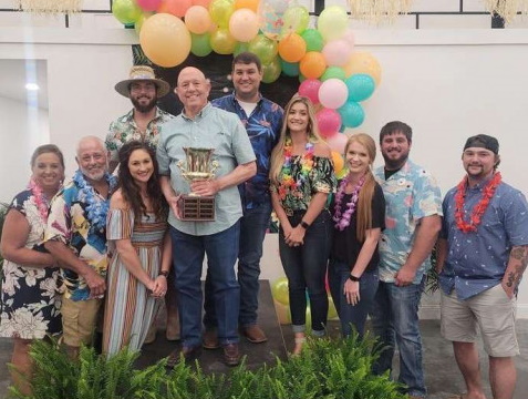 Bill Stephens was awarded the Doyle Corley Humanitarian Award.