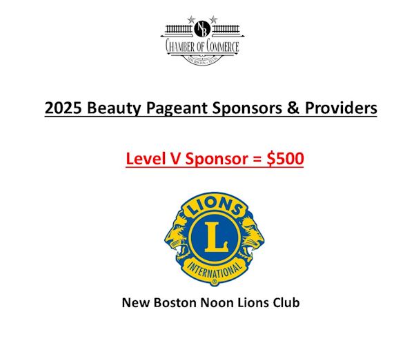2025 Beauty Pageant Sponsors 2025 Beauty Pageant Sponsors