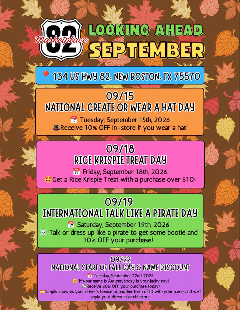 82 Marketplace - Sept