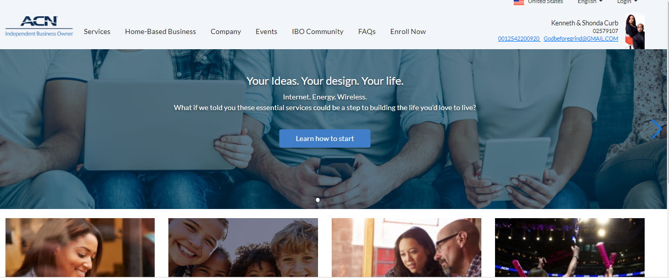 Kenneth Curb, Regional Vice President of ACN Kenneth Curb, Regional Vice President of ACN