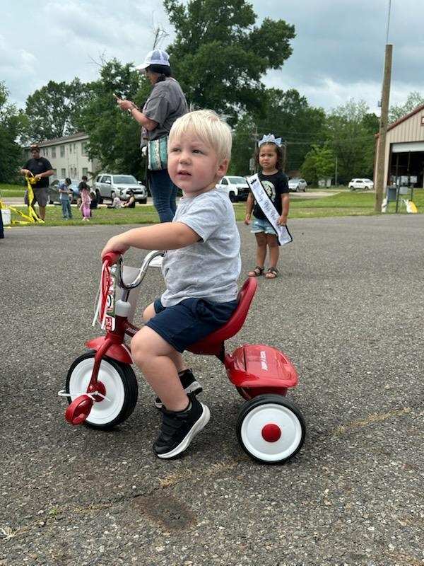 Easter Bike Winner - Awarded by Farmers Bank Easter Bike Winner - Awarded by Farmers Bank