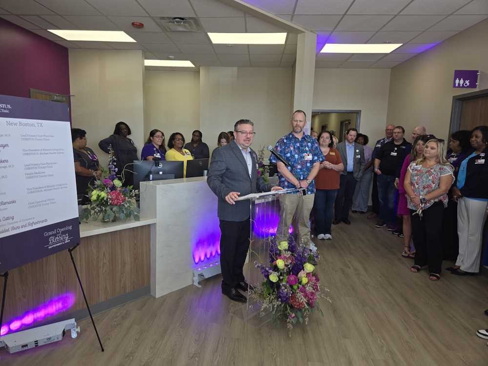 CHRISTUS Trinity Clinic, New Boston, TX Ribbon Cutting Sept 5, 2024 CHRISTUS Trinity Clinic, New Boston, TX Ribbon Cutting Sept 5, 2024