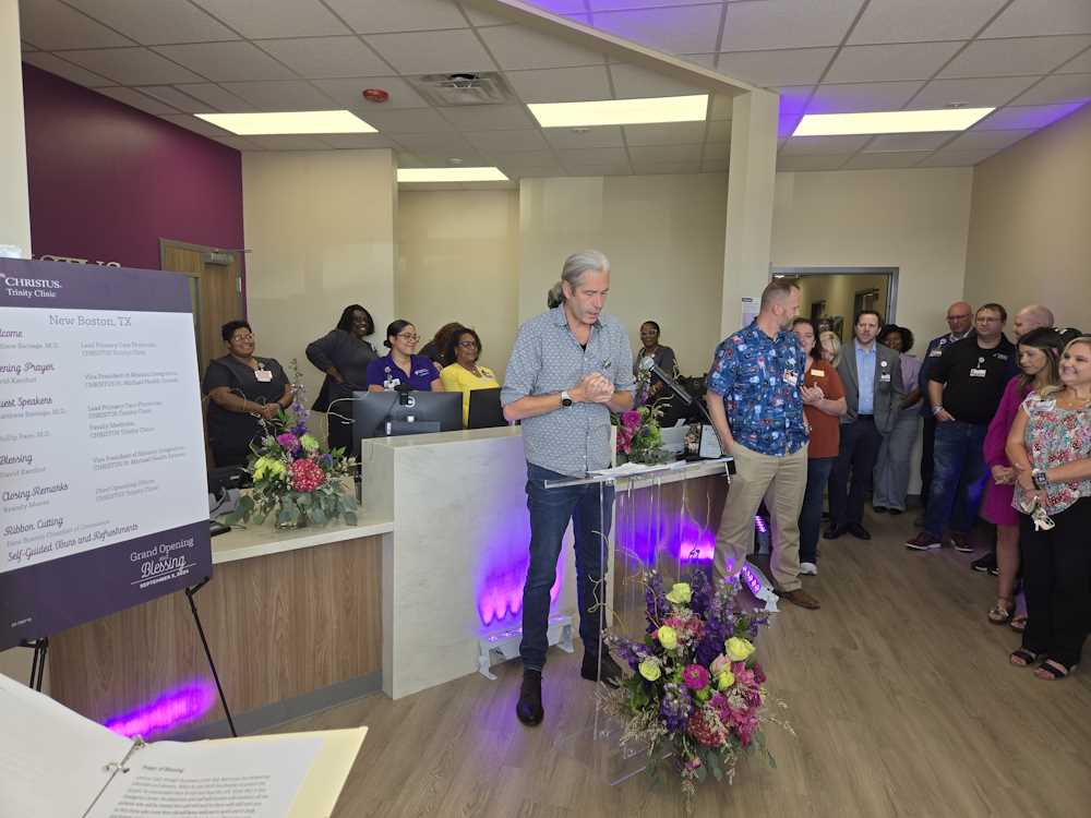 CHRISTUS Trinity Clinic, New Boston, TX Ribbon Cutting Sept 5, 2024 CHRISTUS Trinity Clinic, New Boston, TX Ribbon Cutting Sept 5, 2024
