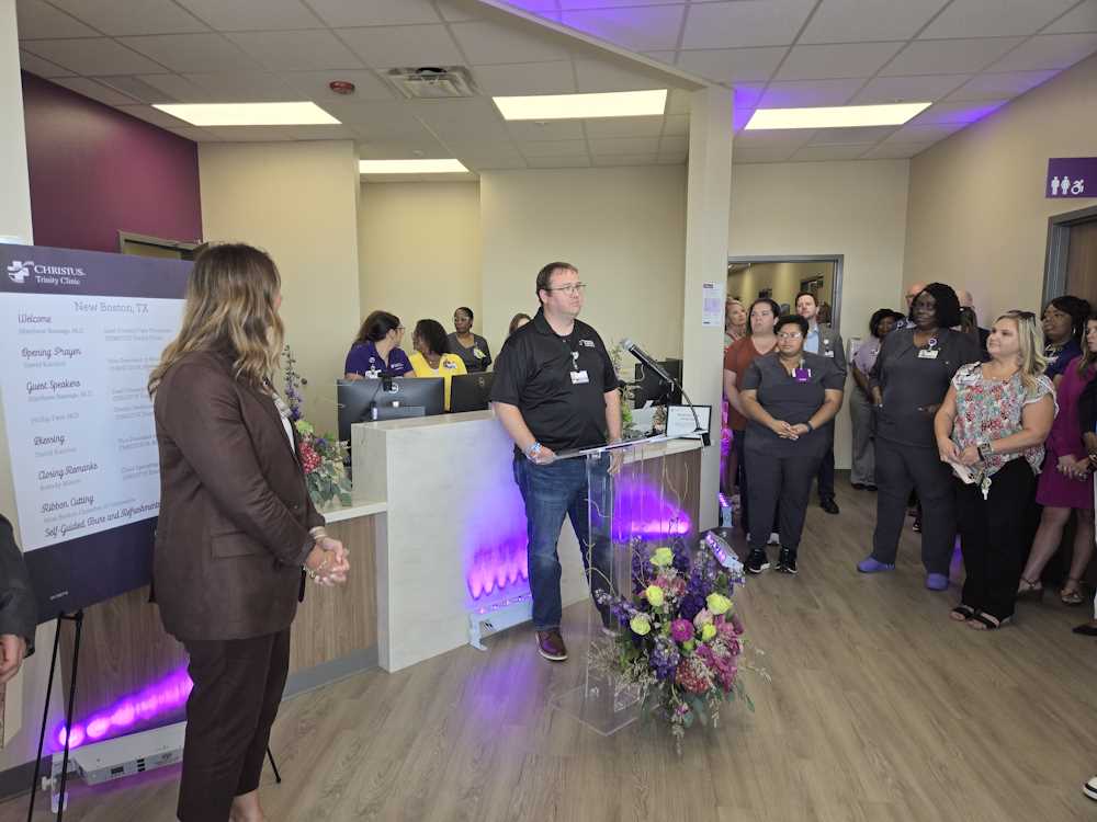 CHRISTUS Trinity Clinic, New Boston, TX Ribbon Cutting Sept 5, 2024 CHRISTUS Trinity Clinic, New Boston, TX Ribbon Cutting Sept 5, 2024