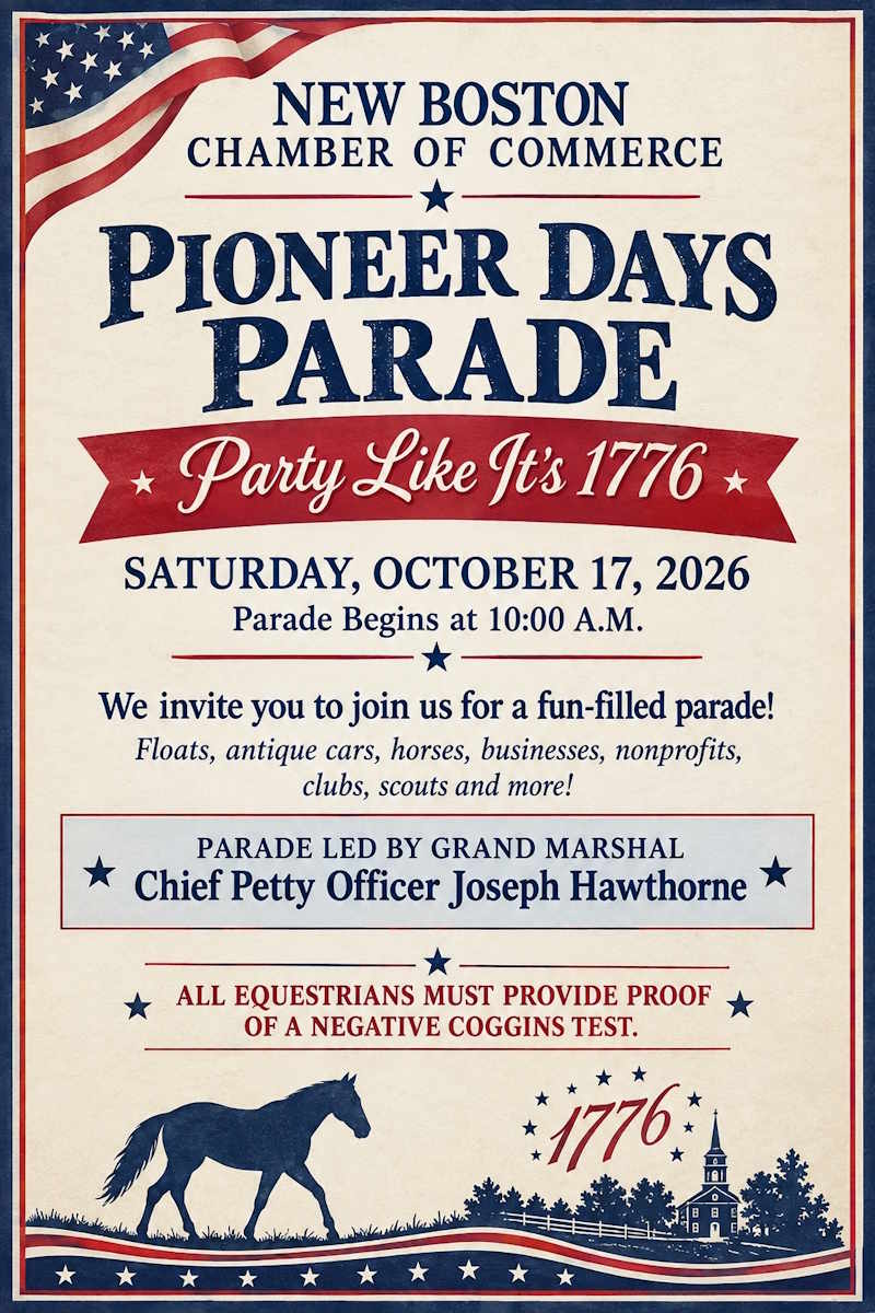Pioneer Days Parade Poster