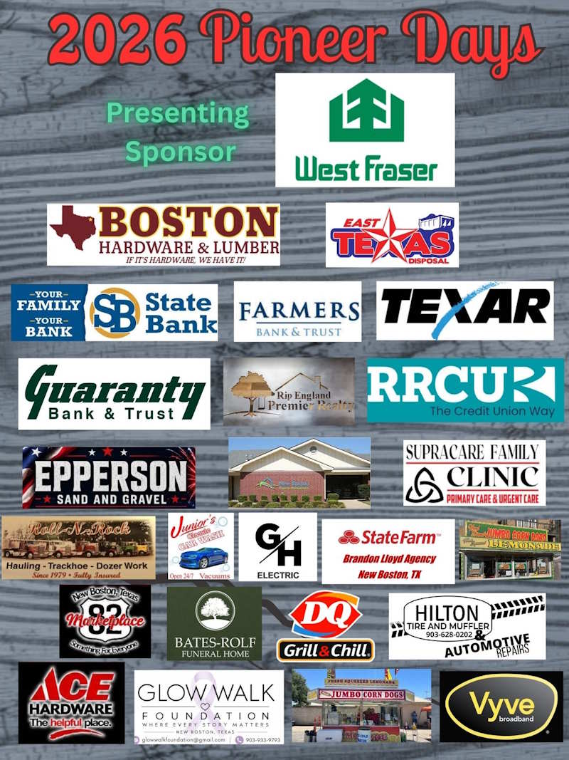 Pioneer Days 2026 Sponsors Pioneer Days 2026 Sponsors