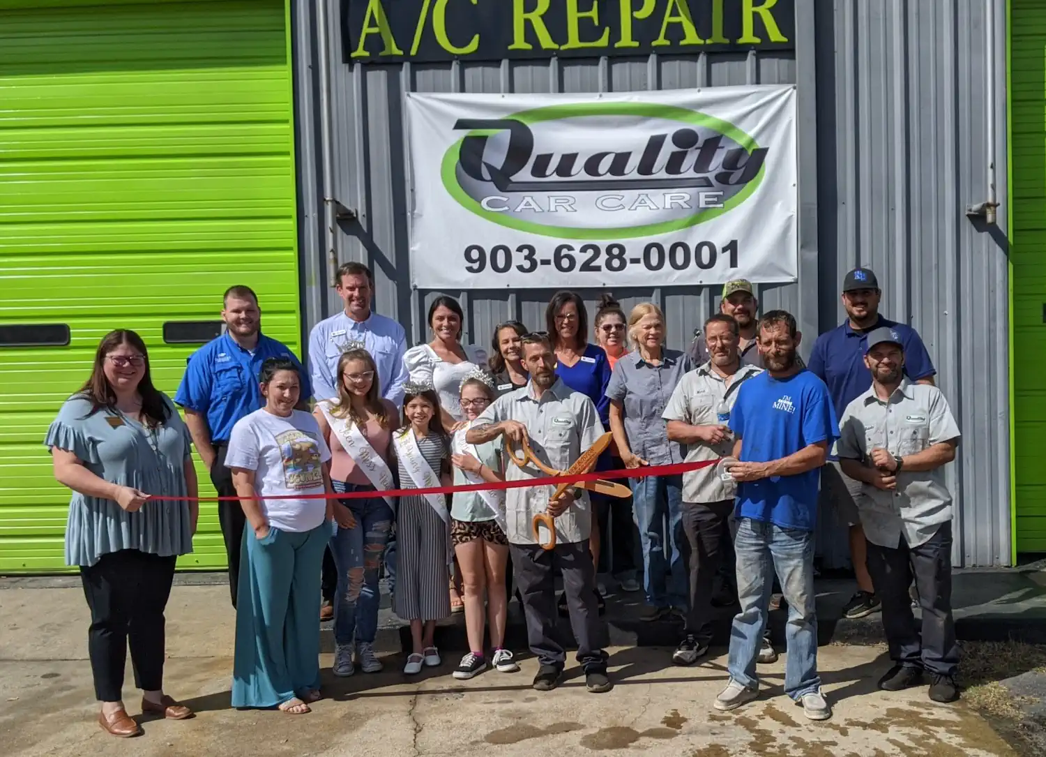 Quality Car Care Ribbon Cutting 9-20-23