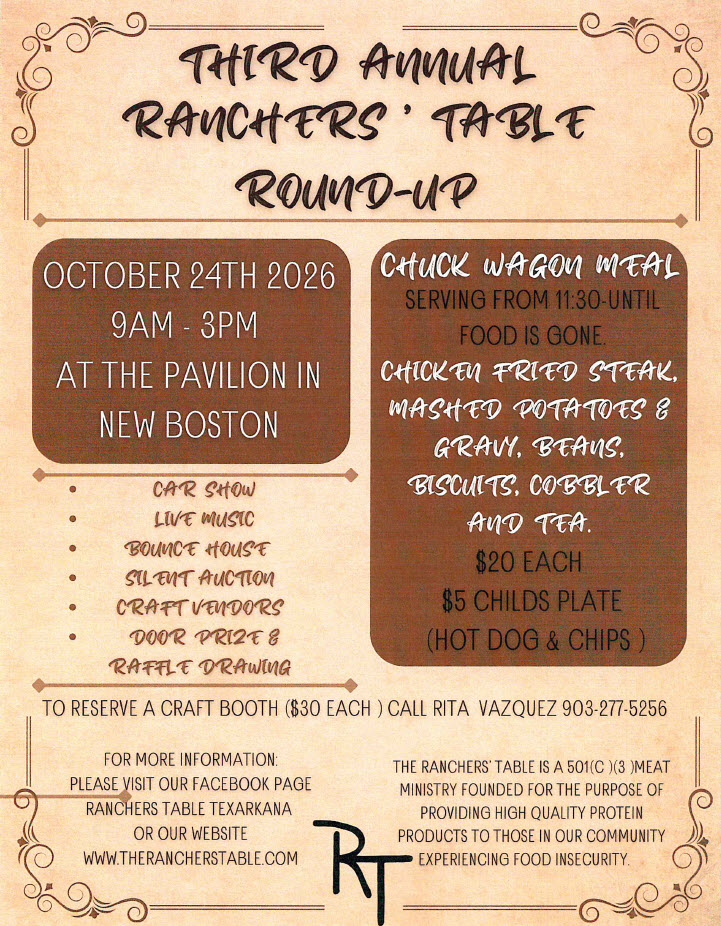 The Ranchers Table Round Up
