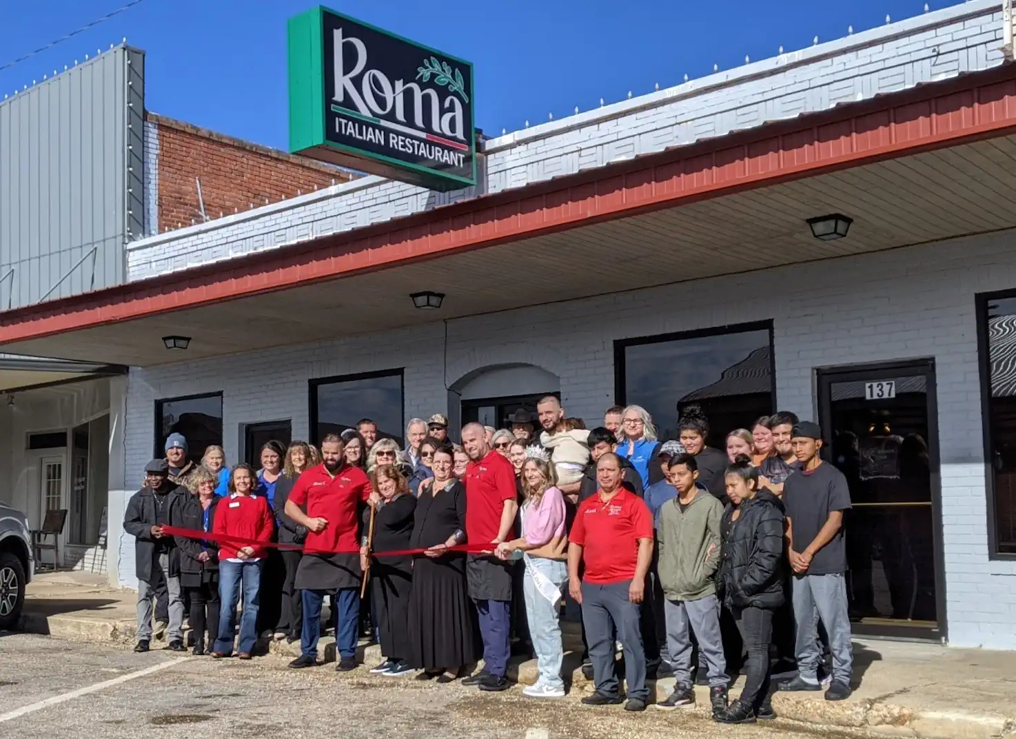 Roma Italian Restaurant - Ribbon Cutting