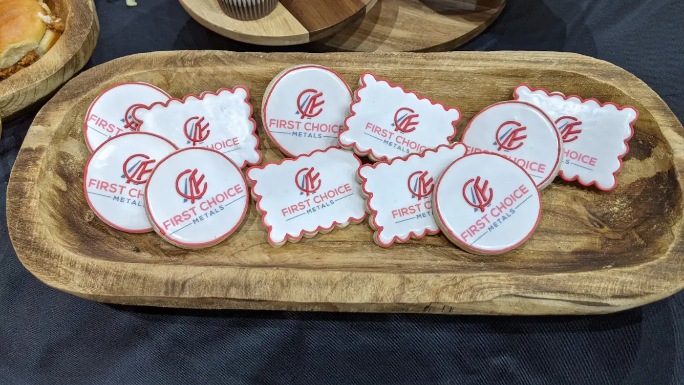 Signature Cookies provided by Sugar Mill Bakery & Event Venue