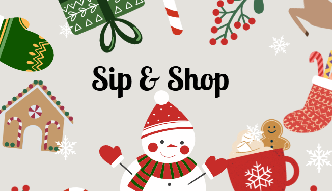 Sip & Shop Snowman