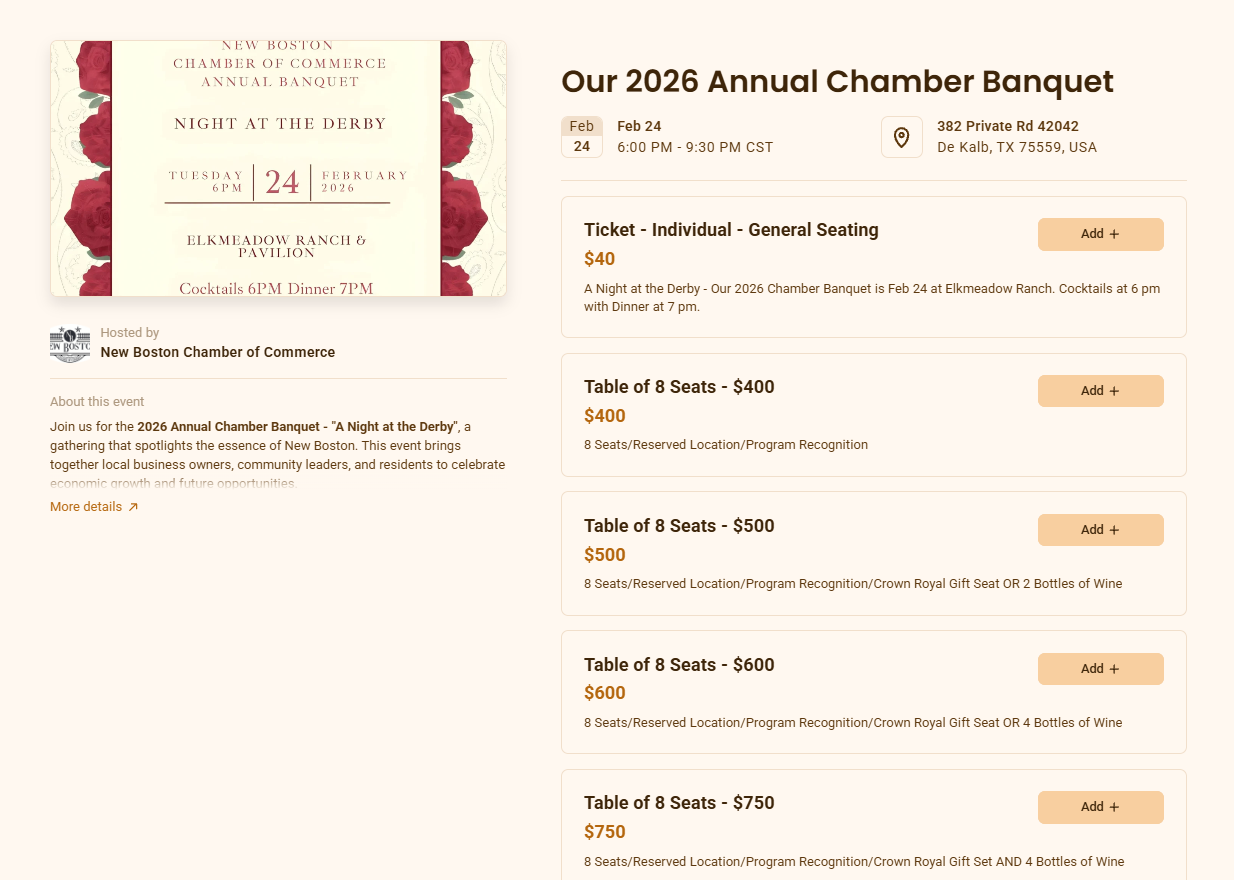 Zeffy 2026 Banquet Order Form Pic