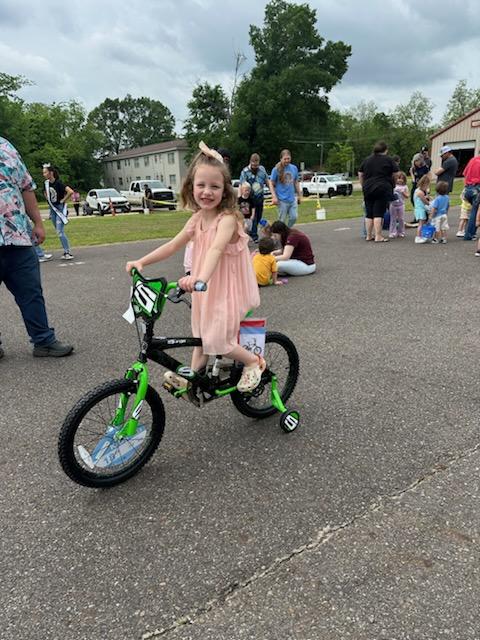 Easter Bike Winner - Awarded by Farmers Bank Easter Bike Winner - Awarded by Farmers Bank
