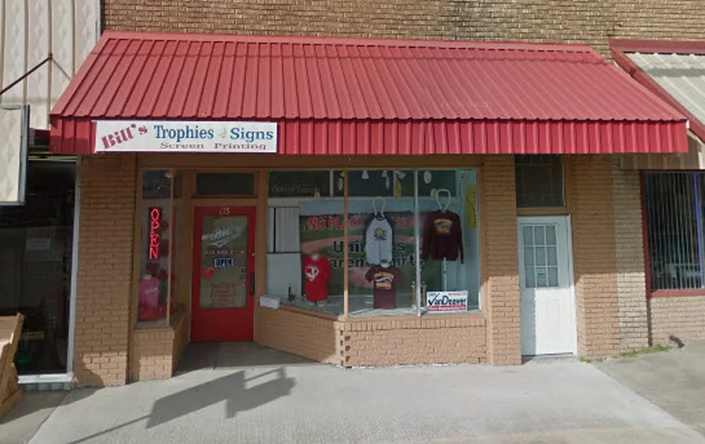 Bills' Trophies & Signs, 115 N Elm St, New Boston, TX 75570 Bill's Trophies & Signs