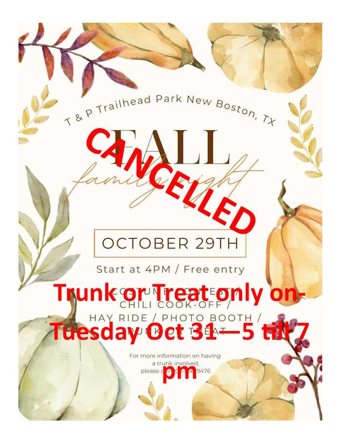 Trunk or Treat ONLY Trunk or Treat ONLY