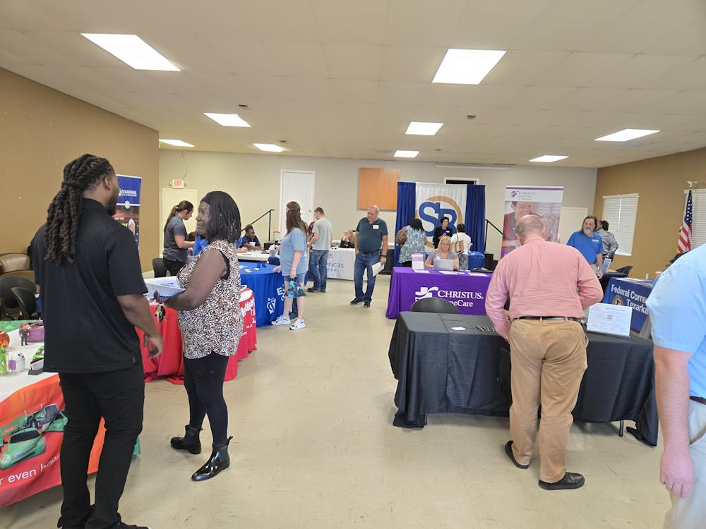 Job Fair Crowd Job Fair Crowd