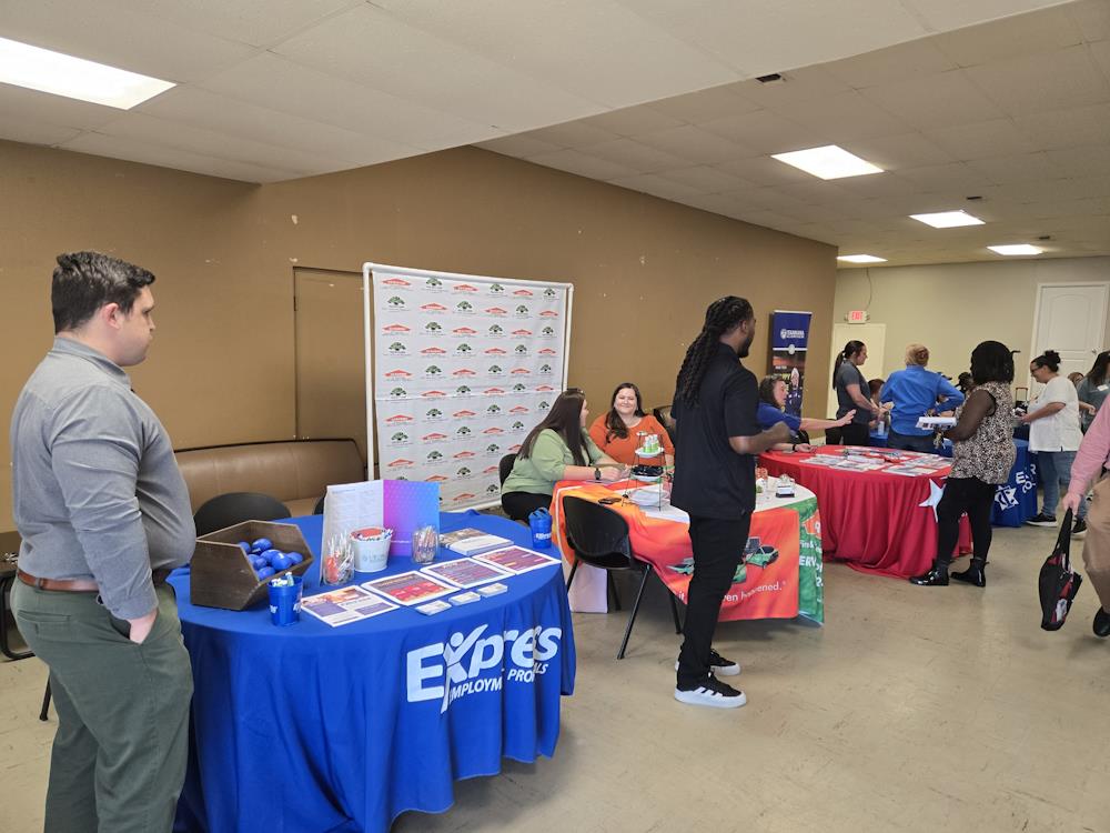 Job Fair Crowd Job Fair Crowd