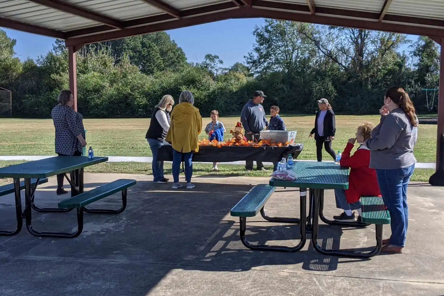 Pavilion with Food Pavilion with Food