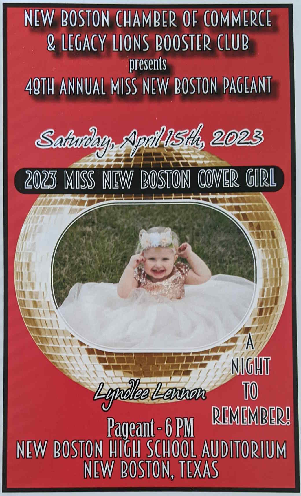 Beauty Pageant 2023 Program