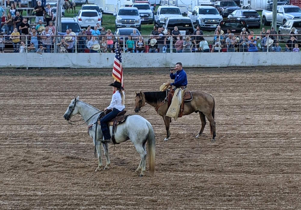 Opening Ceremony at Rodeo Opening Ceremony at Rodeo
