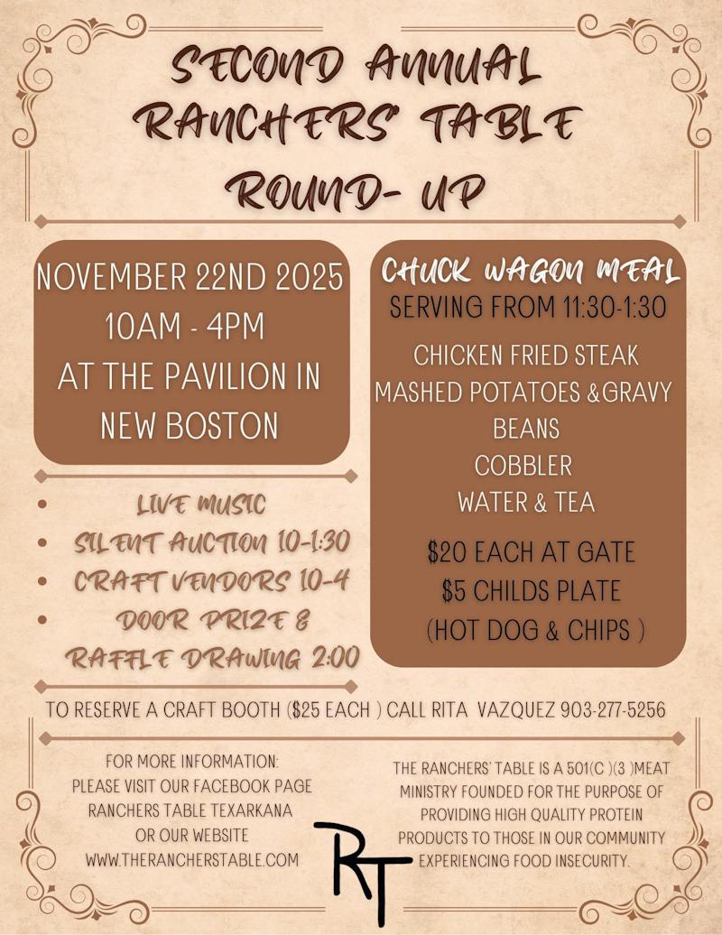 Ranchers Table Roundup Ranchers Table Roundup
