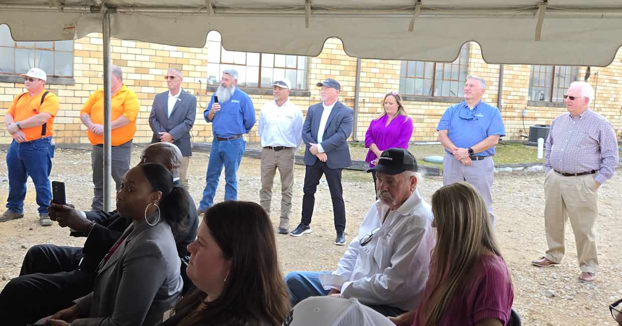 The people behind the locomotive operations and setup