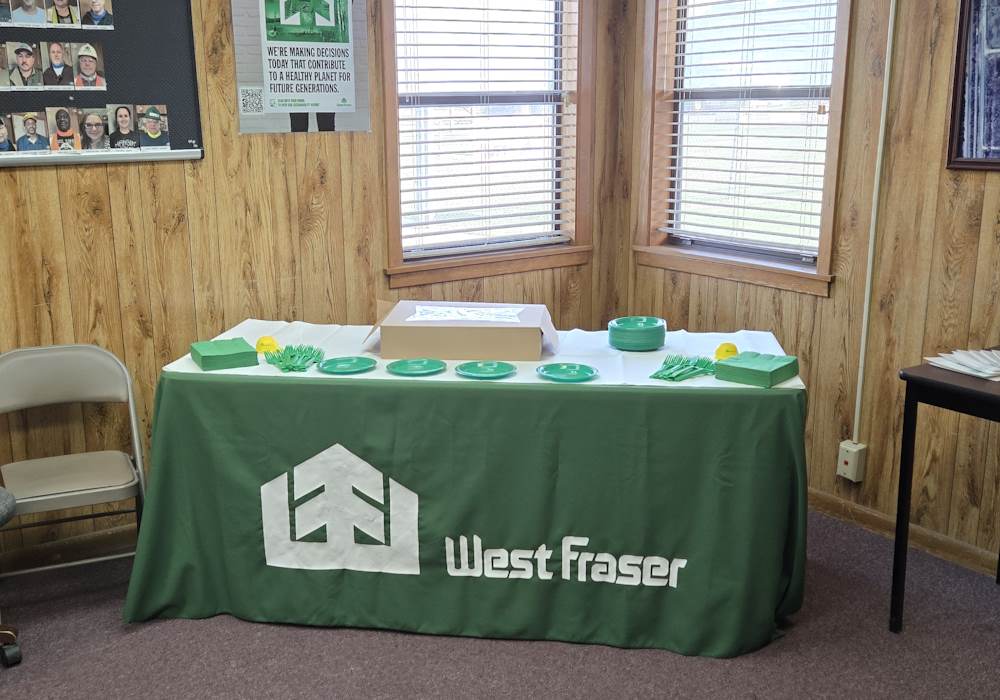 West Fraser Ribbon Cutting Ceremony for their Solar Farm West Fraser Ribbon Cutting Ceremony for their Solar Farm