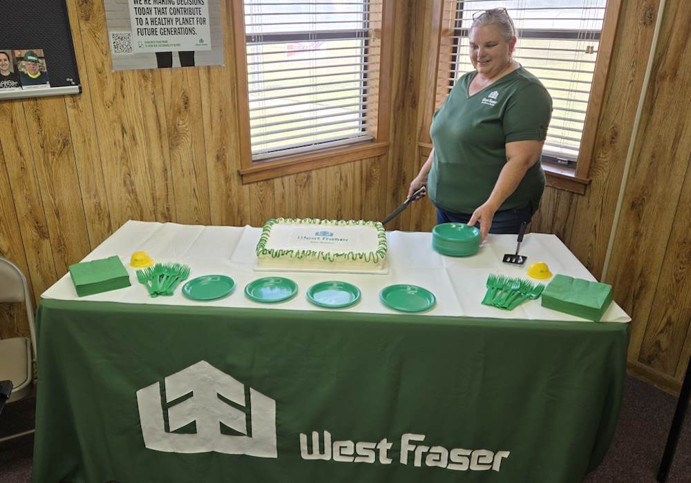 West Fraser Ribbon Cutting Ceremony for their Solar Farm West Fraser Ribbon Cutting Ceremony for their Solar Farm